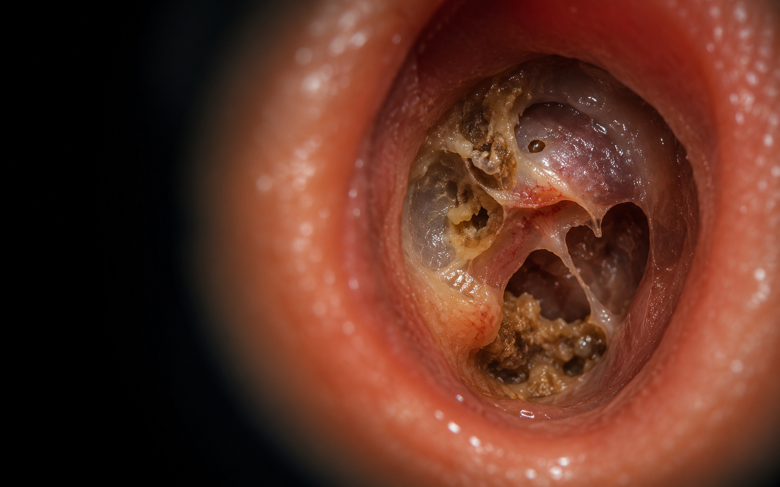 Cholesteatoma and unsafe ear disease patient education visual