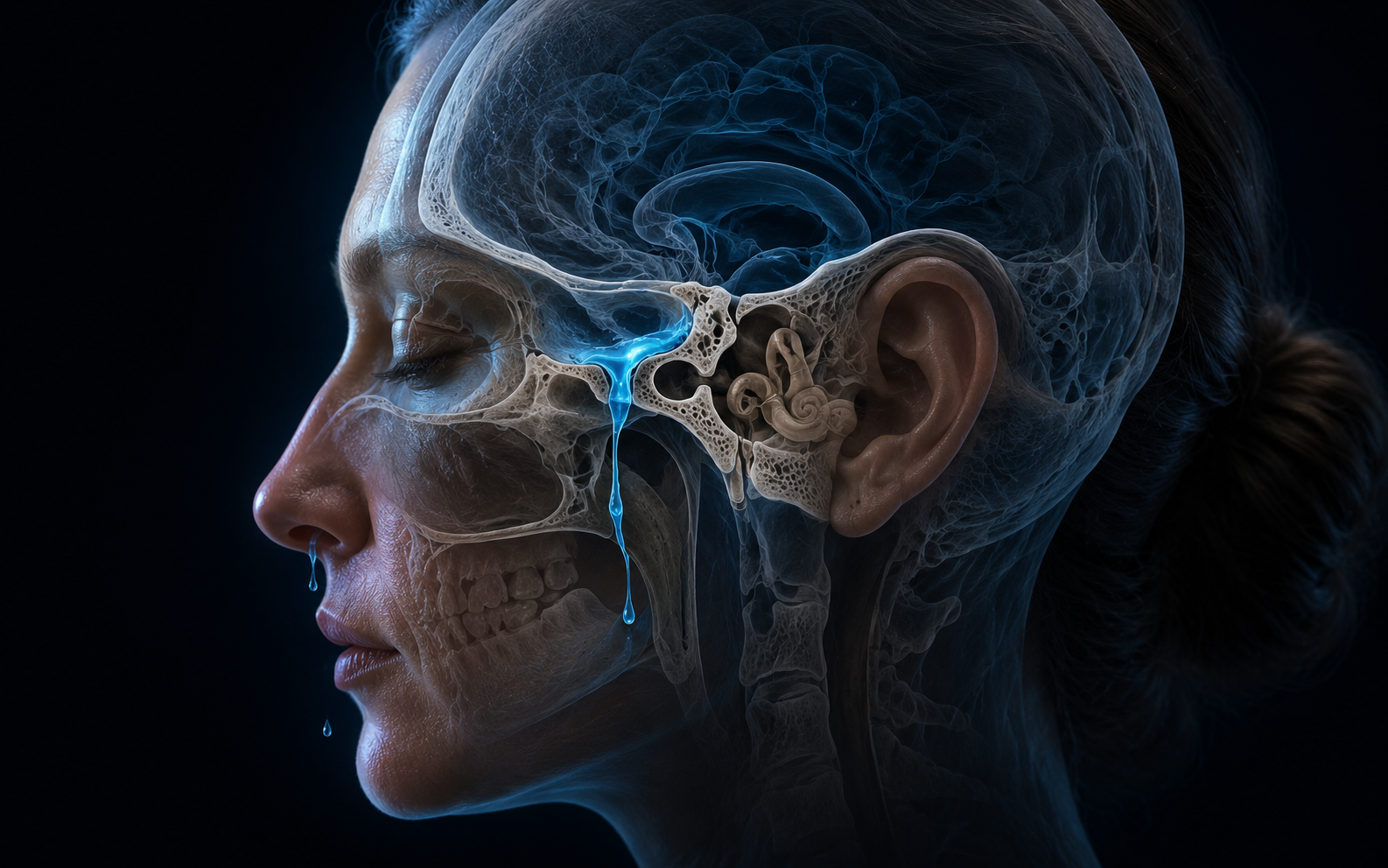 CSF leak and skull base awareness patient education visual