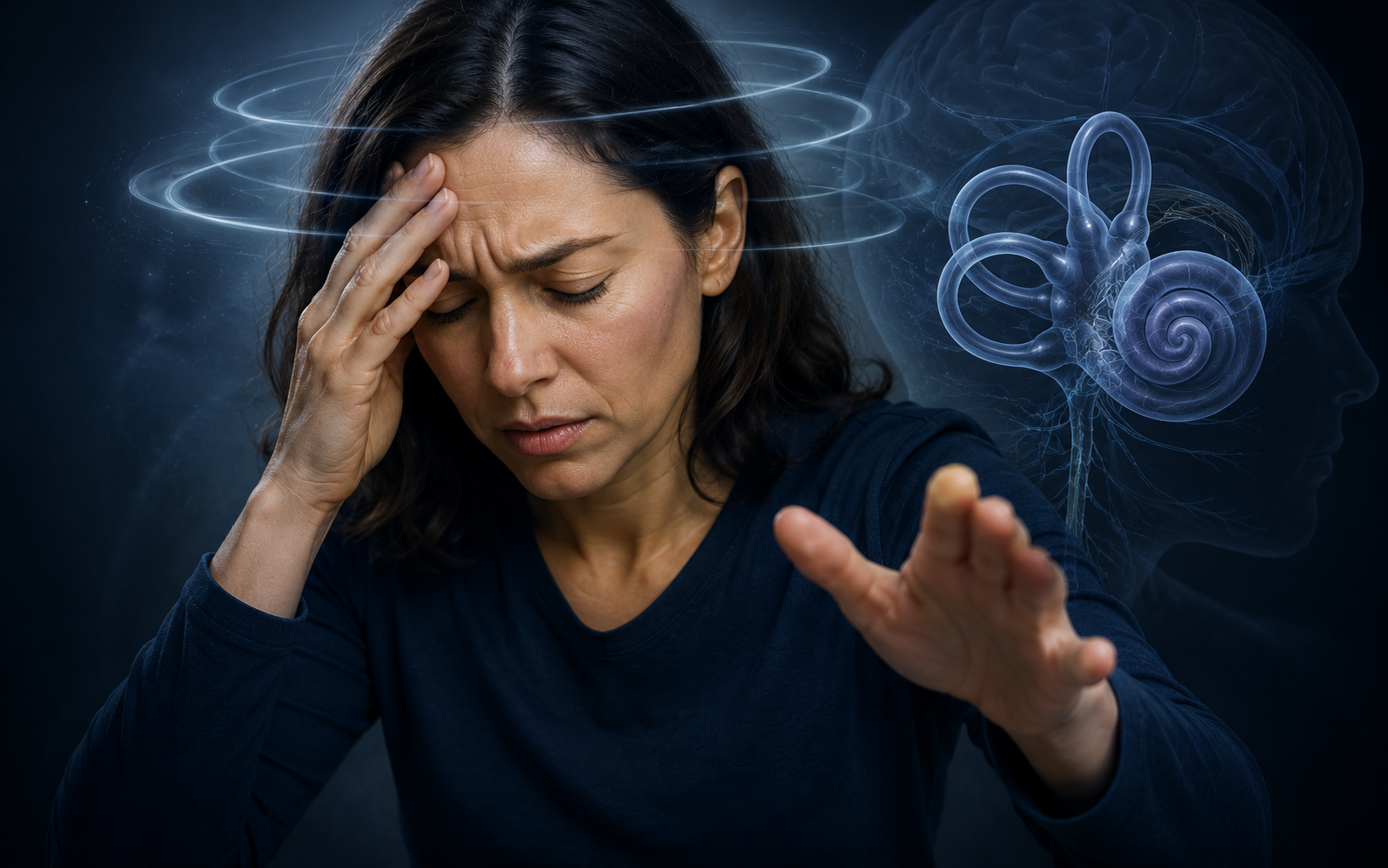 Vertigo, dizziness, and balance patient education visual